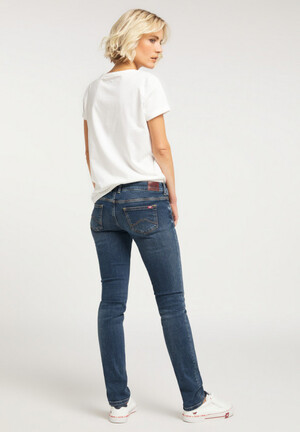 Broeken dames Mustang jeans Gina Skinny  1008798-5000-883 *
